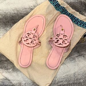 Tory Burch Miller Pink Sandals